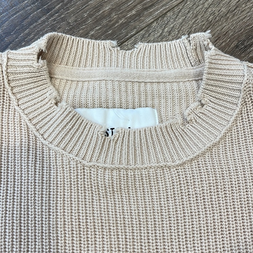 Pistola Distressed Pocket Sweater 100 % Cotton - Picture 5 of 7